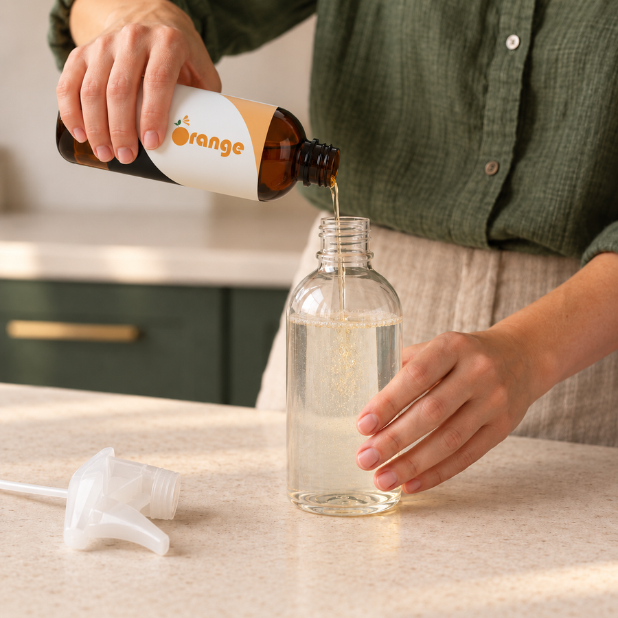 A little orange power goes a long way. 🍊
Just dilute, spray & wipe.

#OrangeKleen #OrangeOilPower