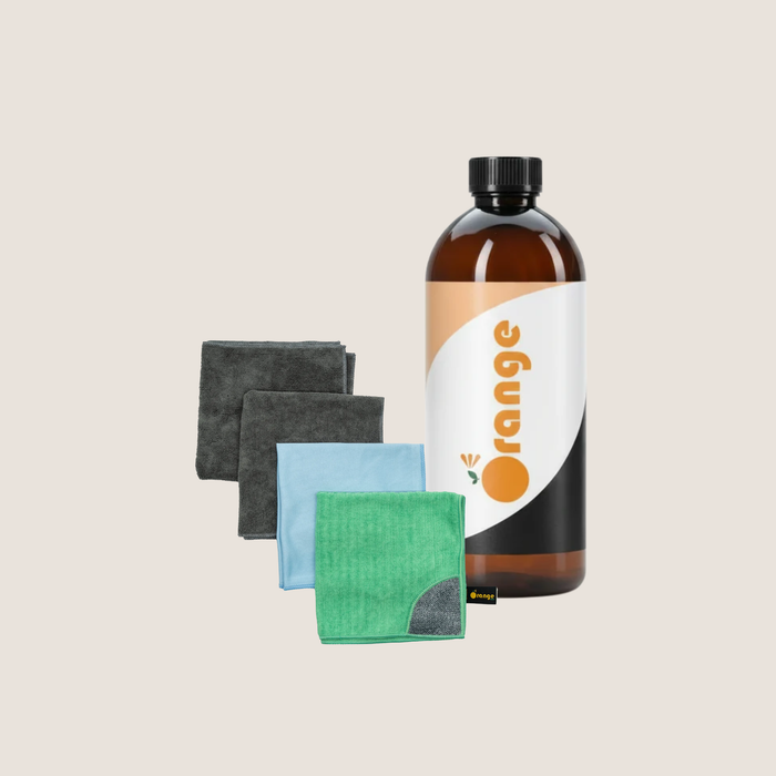 Orange Kleen Starter Kit — Concentrate + Microfibre Pack