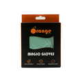 Orange Kleen magic microfibre dishwashing gloves pair