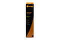 Orange Kleen spray mop front view with microfibre pad