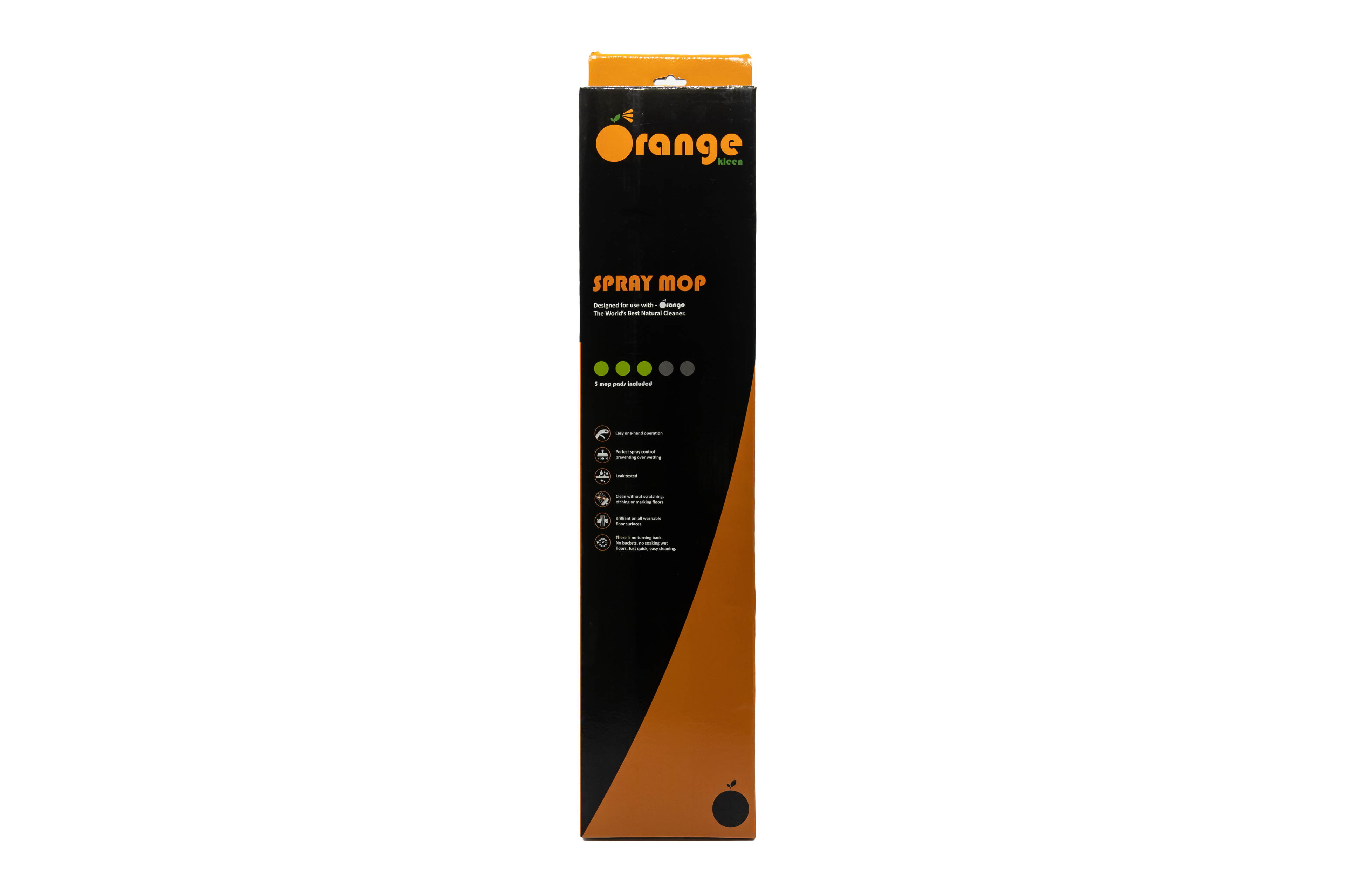 Orange Kleen - Spray Mop & Microfibre Cleaning Pads