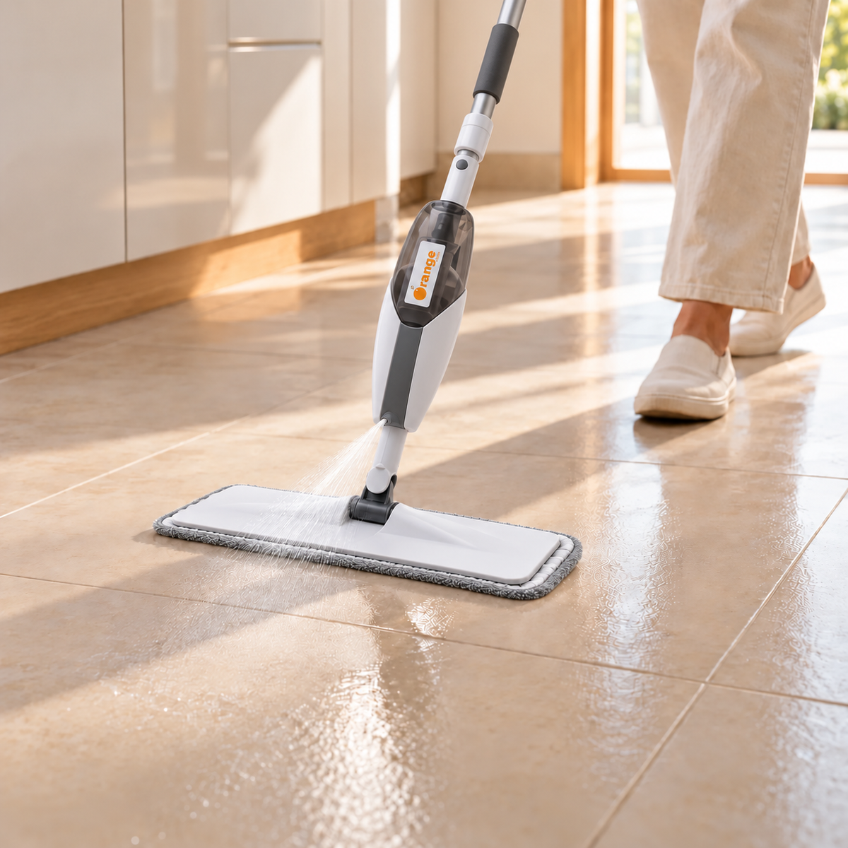 Spray. Mop. Take a moment. 🌿
Fresh floors, ready for everyday living.

#OrangeKleen #CleaningMadeSimple
